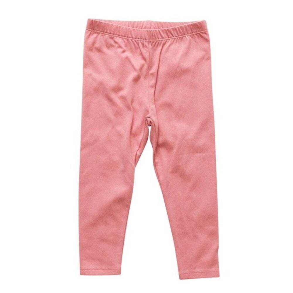 Pink Chicken Girls Organic Legging - Apricot